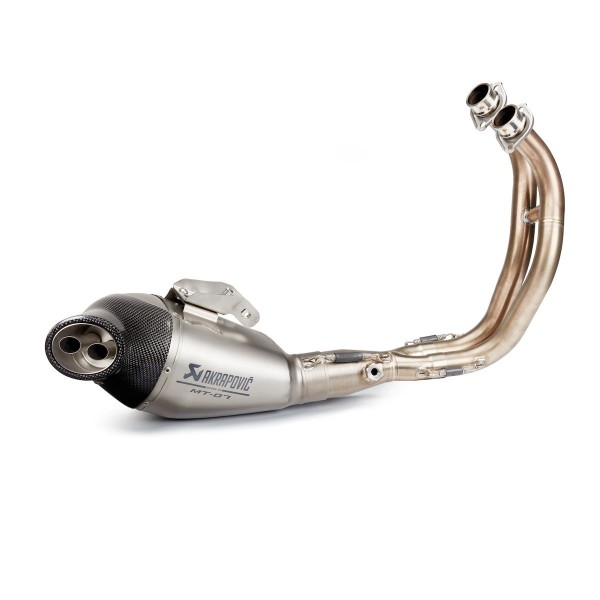  Full Exhaust System with Titanium Muffler MT07 2015